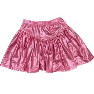 Pink Chicken Metallic Pink Skirt Kids Size 3